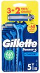 Rasoi Usa&Getta Gillette Sensor 3 x 5