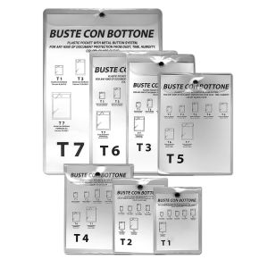 Busta Porta Documenti Bottone 24x17 Ideale per Concessionarie Auto e  Agenzie Assicurative